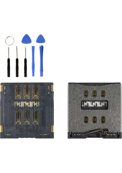 Iphone 5s Uyumlu Sim Yuvası + Tamir Seti