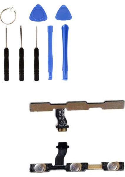 Xıaomi Redmi Note 4x Uyumlu On Off Power Yan Ses Film Flex + Tamir Seti