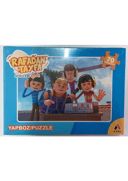 Trt Çocuk Rafadan Tayfa 70 Parça Kutulu Puzzle