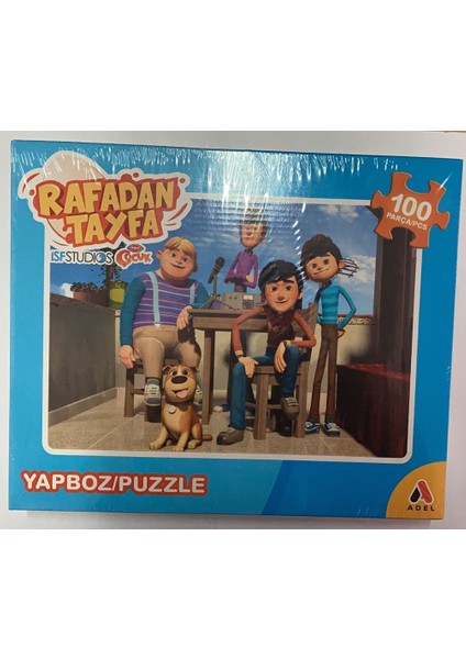 Trt Çocuk Rafadan Tayfa 100 Parça Kutulu Puzzle