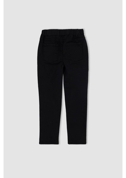 Erkek Çocuk Relax Fit Düz Paça Gabardin Pantolon T8850A621AU modelleri