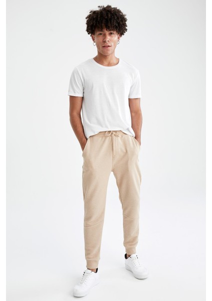 Slim Fit Basic Eşofman Altı