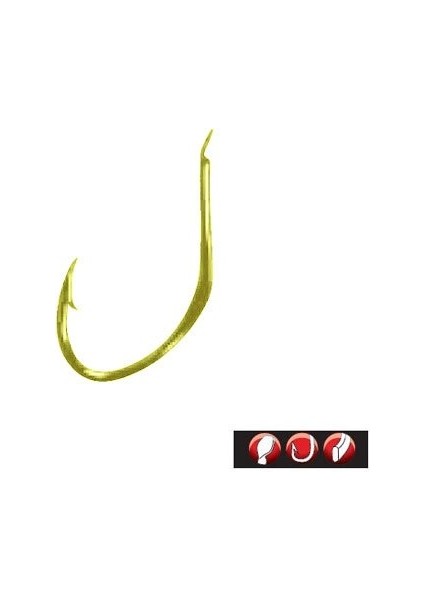 D. Gamakatsu LS-2230G No:8 Gold Olta Iğnesi 1/25 fiyatları