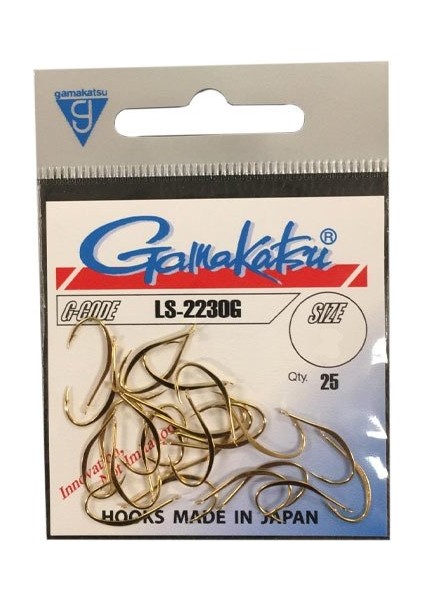 D. Gamakatsu LS-2230G No:8 Gold Olta Iğnesi 1/25 modelleri