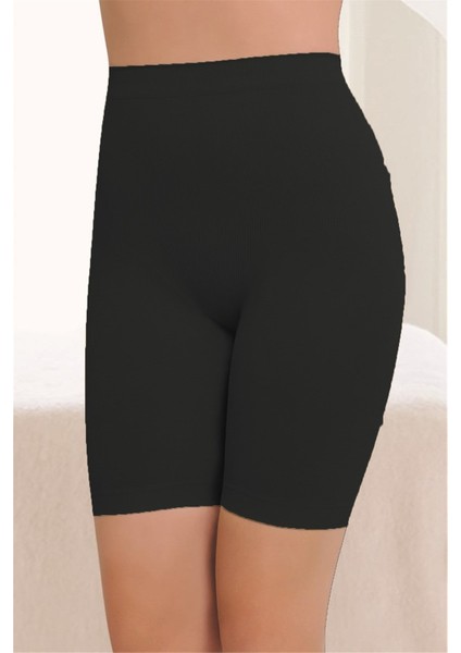 Kadın 2070909 Pop Up Kaldırıcı Özellikli Toparlayıcı Paçalı Korse Siyah