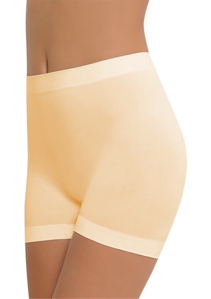 Kadın 2101017 Dikişsiz Toparlayıcı Boxer Korse Ten