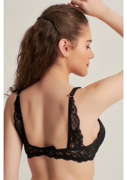 Kadın 5101410 Push Up Dantelli Sütyen Takım Siyah modelleri