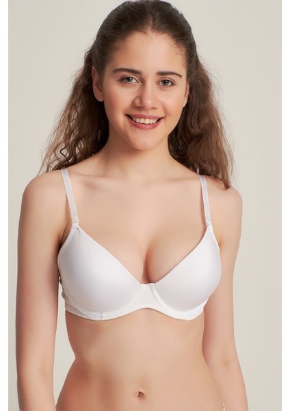 Kadın 7101810 Destekli Basic Bra Sütyen Beyaz