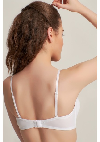 Kadın 7101315 Desteksiz Klasik Straplez Sütyen Beyaz fırsatları