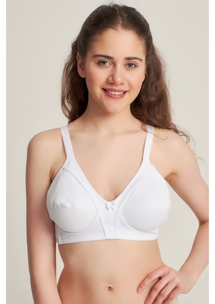 Kadın 315101 Toparlayıcı Minimizer Desteksiz Sütyen Beyaz