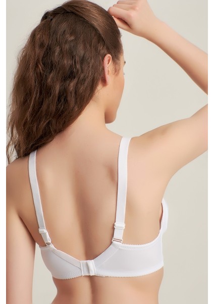 Kadın 315101 Toparlayıcı Minimizer Desteksiz Sütyen Beyaz fırsatları