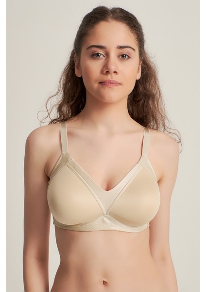 Kadın 901050 Toparlayıcı Telsiz Soft Cup Sütyen Ten