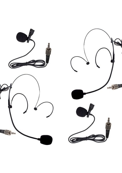 MV-19597 Uhf Kablosuz Enstrüman Aksesuarı Üçlü Set