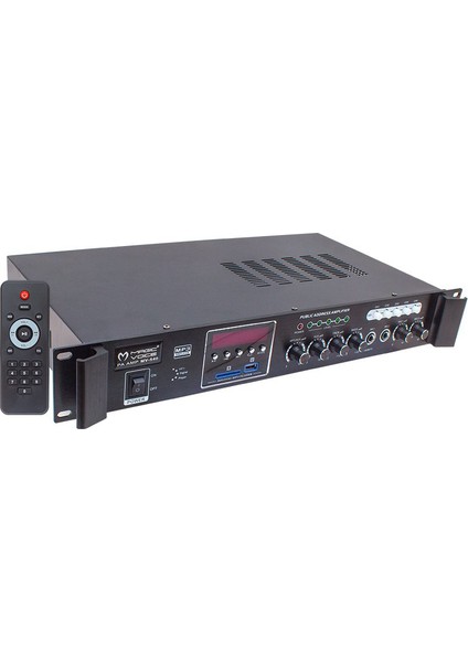 MV-540 80 Watt Usb-Sd-Bluetooth 2 Mikrofon Girişli 5 Bölgeli Hat Trafolu Anfi