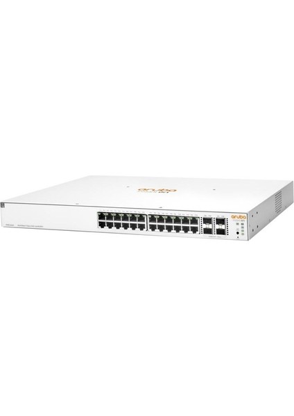 24PORT 195W Full Poe Instant On 1930 24G JL683A Gıgabıt 4xsfp+ Yönetilebilir Switch Rackmount