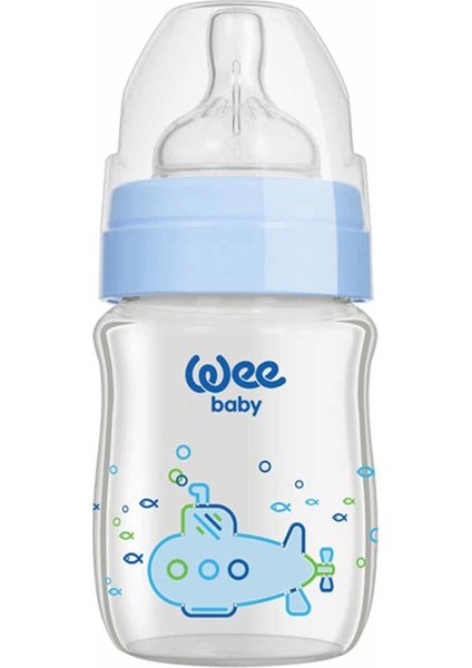 Klasik Plus Geniş Ağızlı Isıya Dayanıklı Cam Biberon 120 ml