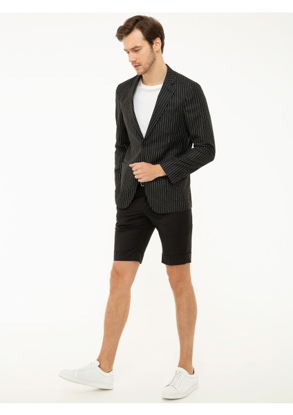 Siyah Slim Fit Pantolon