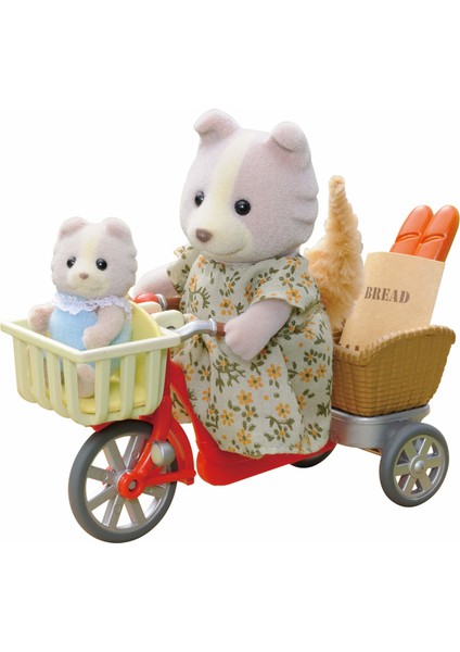 Sylvanian Families Köpek Ailesi Bisiklet Seti 4281