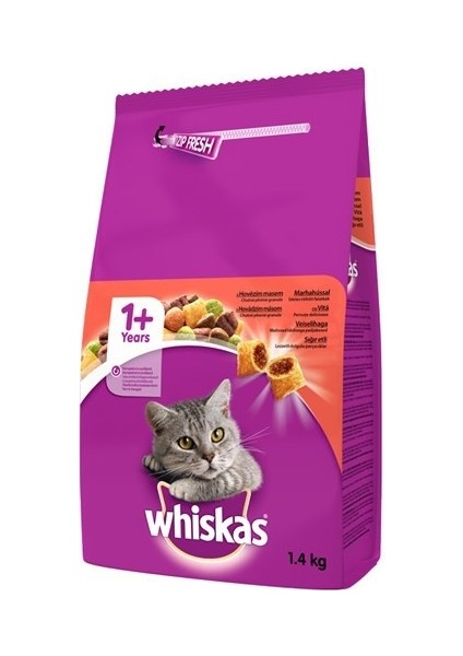 Sığır Etli Yetişkin Kuru Kedi Maması 1,4 kg