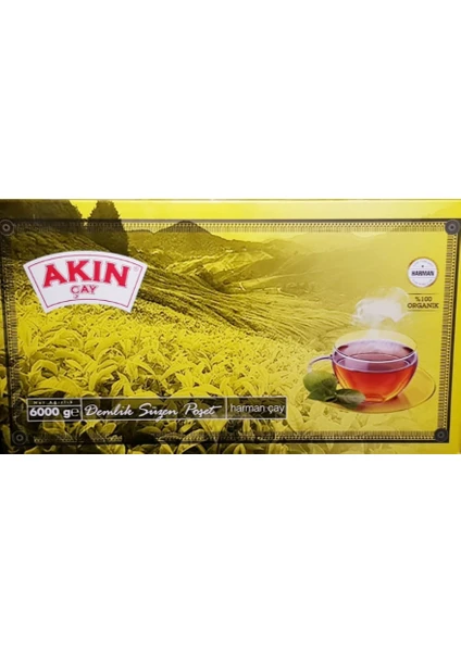 Akın Çay Demlik Süzen Poşet 30 gr x 200'lü