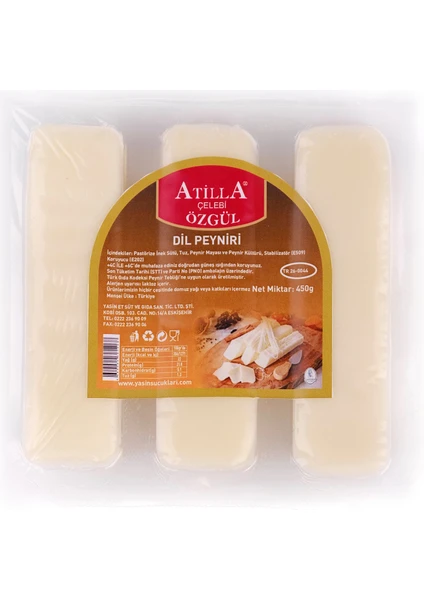 Atilla Çelebi Özgül Açö Dil Peyniri 450 gr