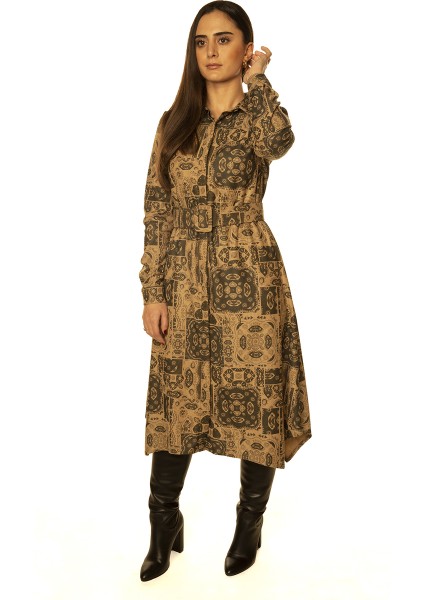 Desenli Vizon Tunik