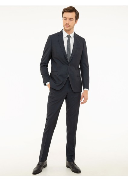 Lacivert Slim Fit Ceket 50206476-VR033