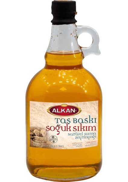 Naturel Sızma Taşbaskı Zeytinyağı 1 litre