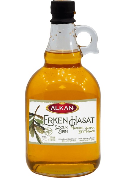 Erken Hasat Naturel Sızma Zeytinyağı 1 lt