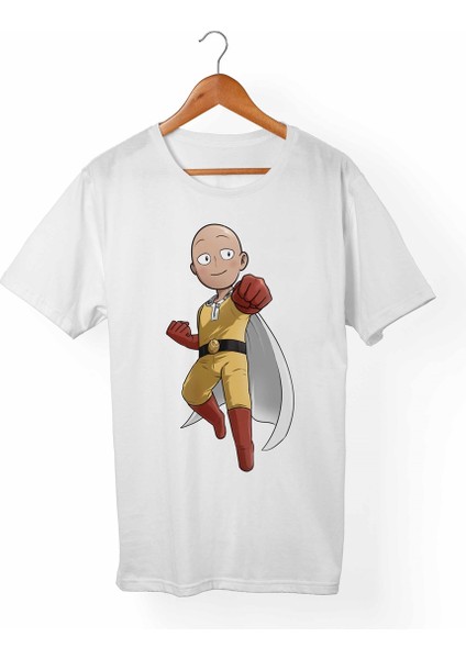 One-Punch Man Çocuk Beyaz Tişört