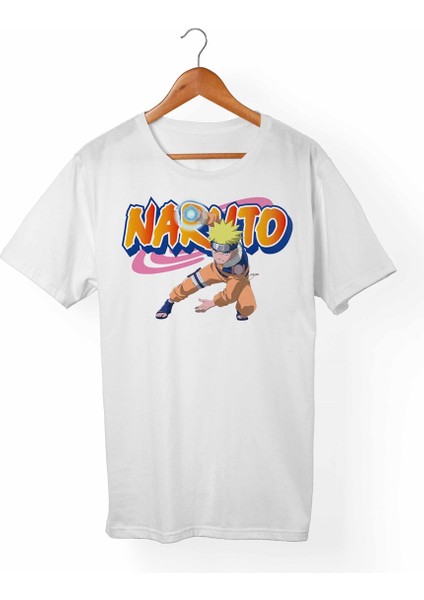 Naruto Uzumaki Çocuk Beyaz Tişört