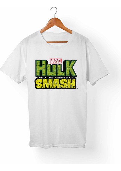 Hulk Çocuk Beyaz Tişört