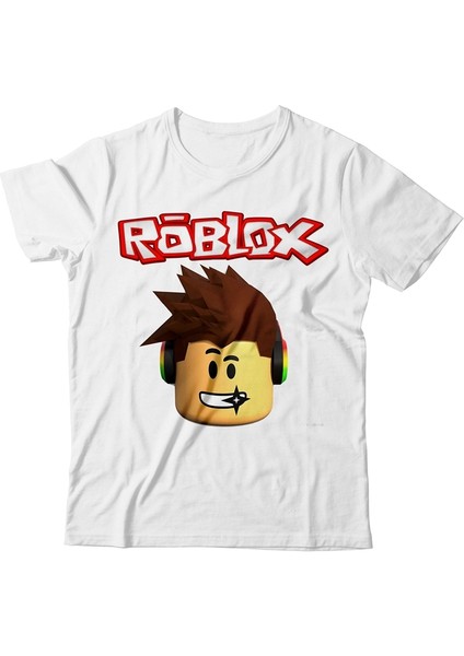 Roblox Çocuk Beyaz Tişört
