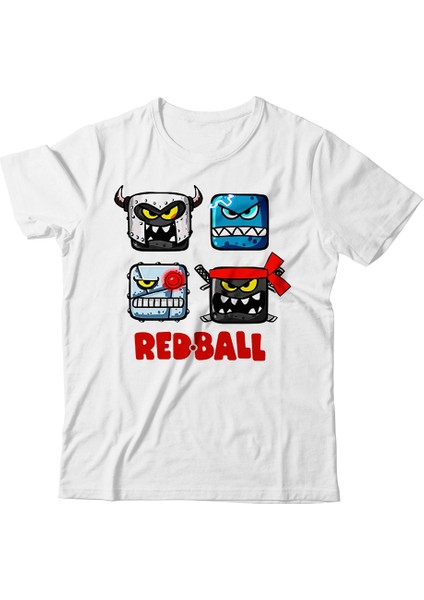 Redball Çocuk Beyaz Tişört