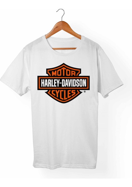 Har-Ley Davidson Çocuk Beyaz Tişört