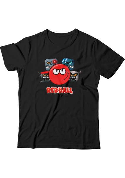 Redball Çocuk Siyah Tişört