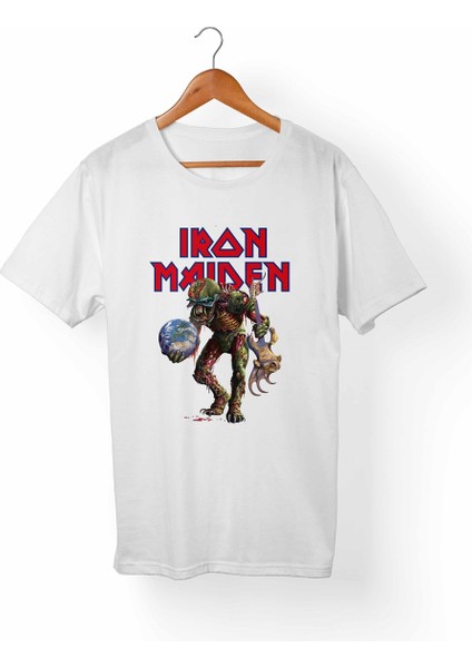 Iron Maiden Çocuk Beyaz Tişört