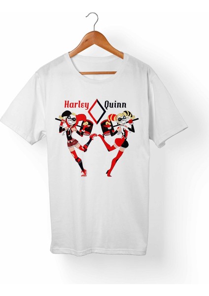 Harle Quinn Çocuk Beyaz Tişört