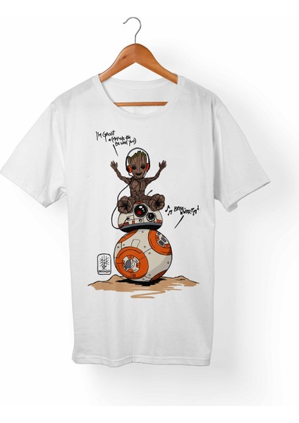 I'm Groot Çocuk Beyaz Tişört