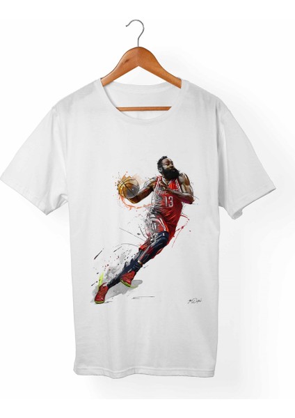 James Harden Çocuk Beyaz Tişört
