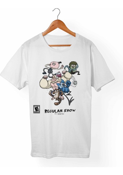 Regular Show Çocuk Beyaz Tişört