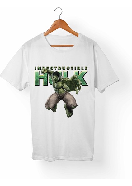Hulk Çocuk Beyaz Tişört