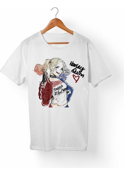 Harle Quinn Çocuk Beyaz Tişört