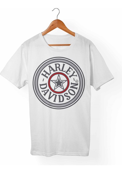 Har-Ley Davidson Çocuk Beyaz Tişört