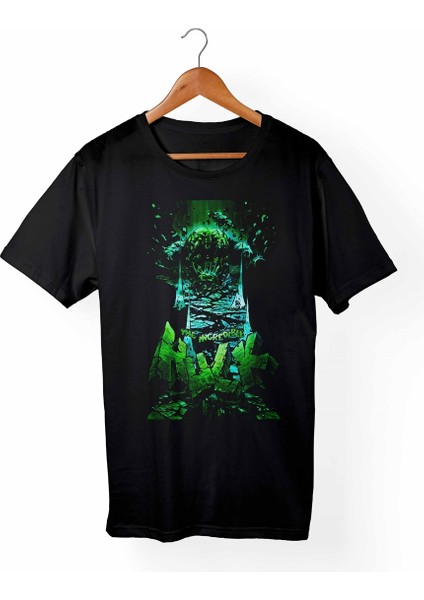 Hulk-Marvel Çocuk Siyah Tişört