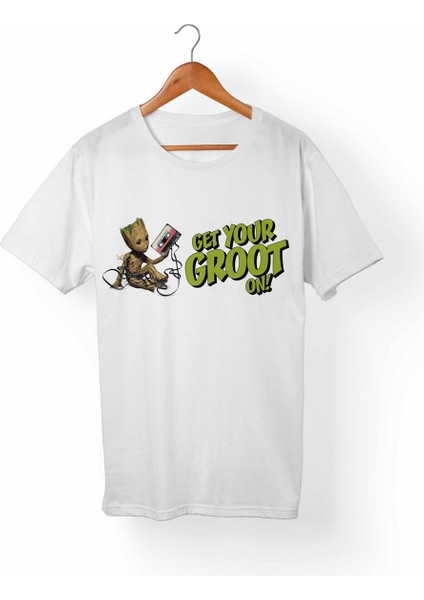 I'm Groot Çocuk Beyaz Tişört