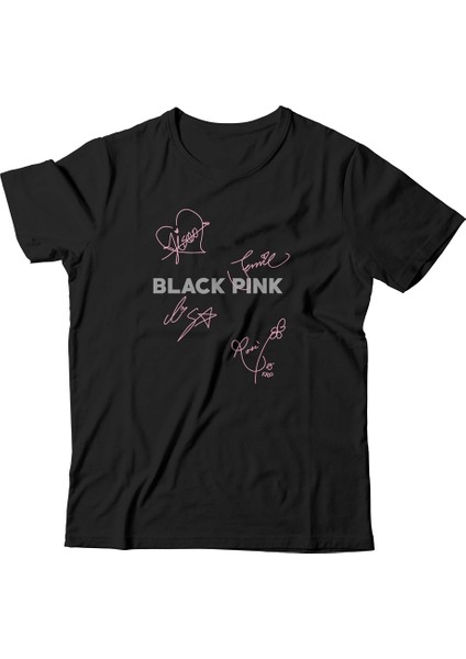 Blackpink Çocuk Siyah Tişört