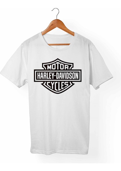 Har-Ley Davidson Çocuk Beyaz Tişört