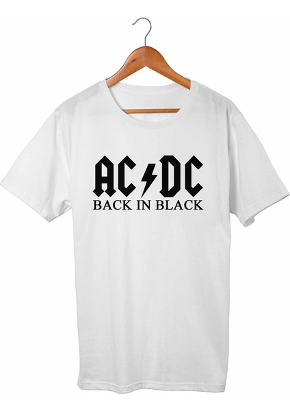 Ac Dc Çocuk Beyaz Tişört