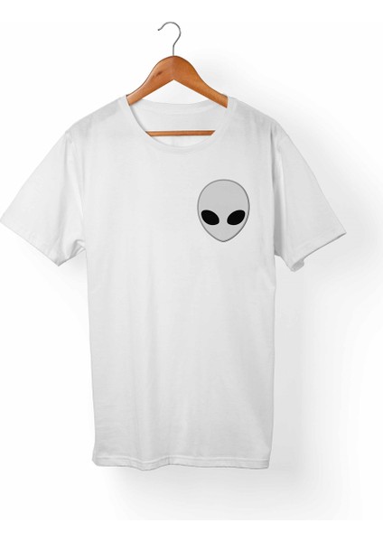 Alien Çocuk Beyaz Tişört